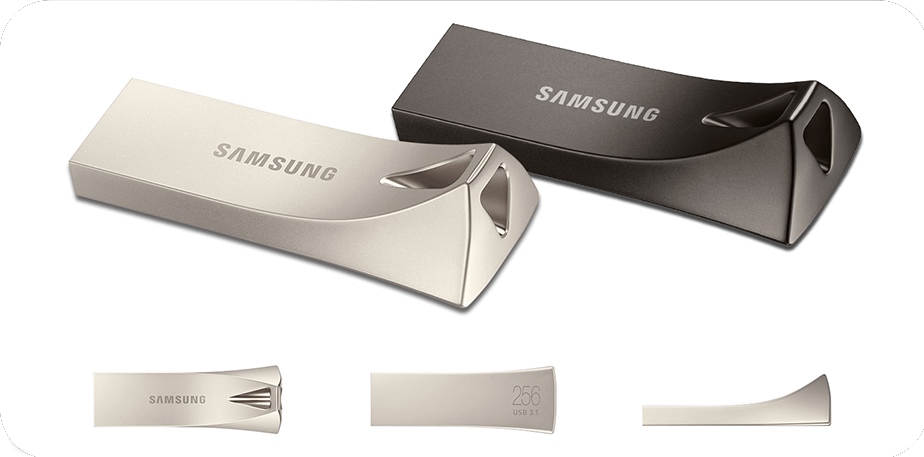 Pendrive Samsung BAR Plus 2020 USB 3.1 Flash Drive 256 GB Silver